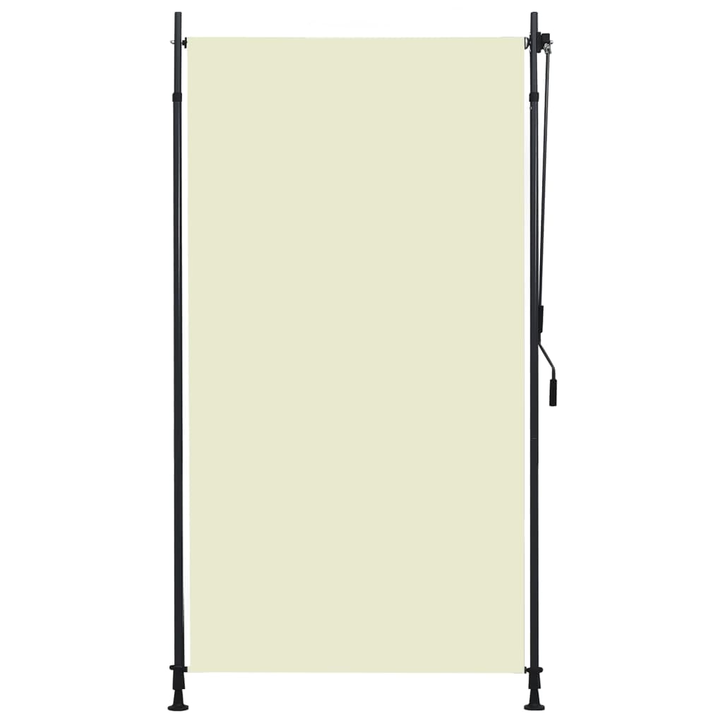 Vidaxl Roller blind for outside 120x270 cm cream