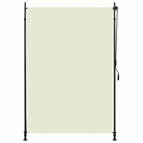 Vidaxl rolgordijn voor buiten 150x270 cm crème