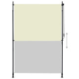 Vidaxl Roller Blind til eksterne 150x270 cm creme