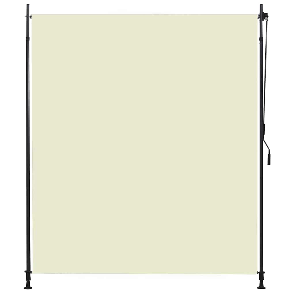 Vidaxl Roller Blind para crema afuera de 200x270 cm