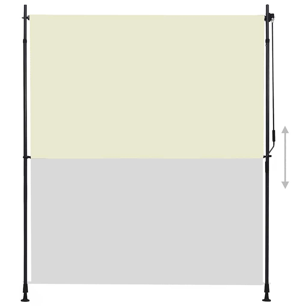 Vidaxl Roller Blind per la crema esterna 200x270 cm