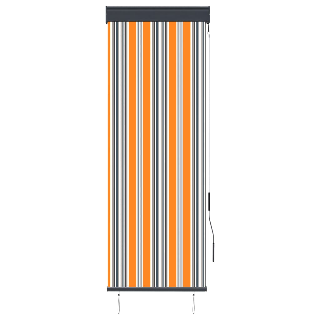 Vidaxl Roller Blind til udvendig 60x250 cm gul og blå