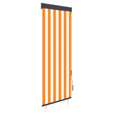 Vidaxl Roller Blind til udvendig 60x250 cm hvid og orange