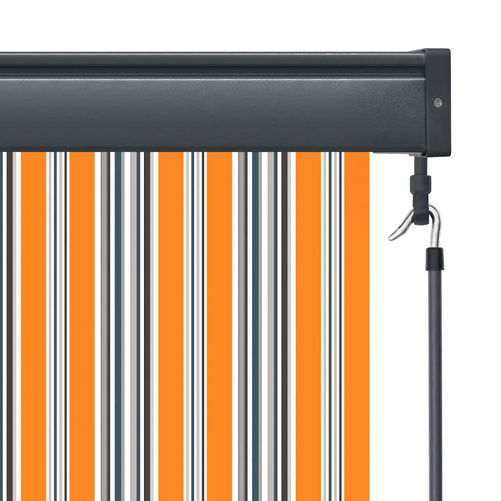 Vidaxl rolgordijn voor buiten 100x250 cm geel en blauw