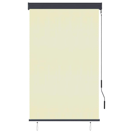 Vidaxl rolgordijn voor buiten 100x250 cm crème