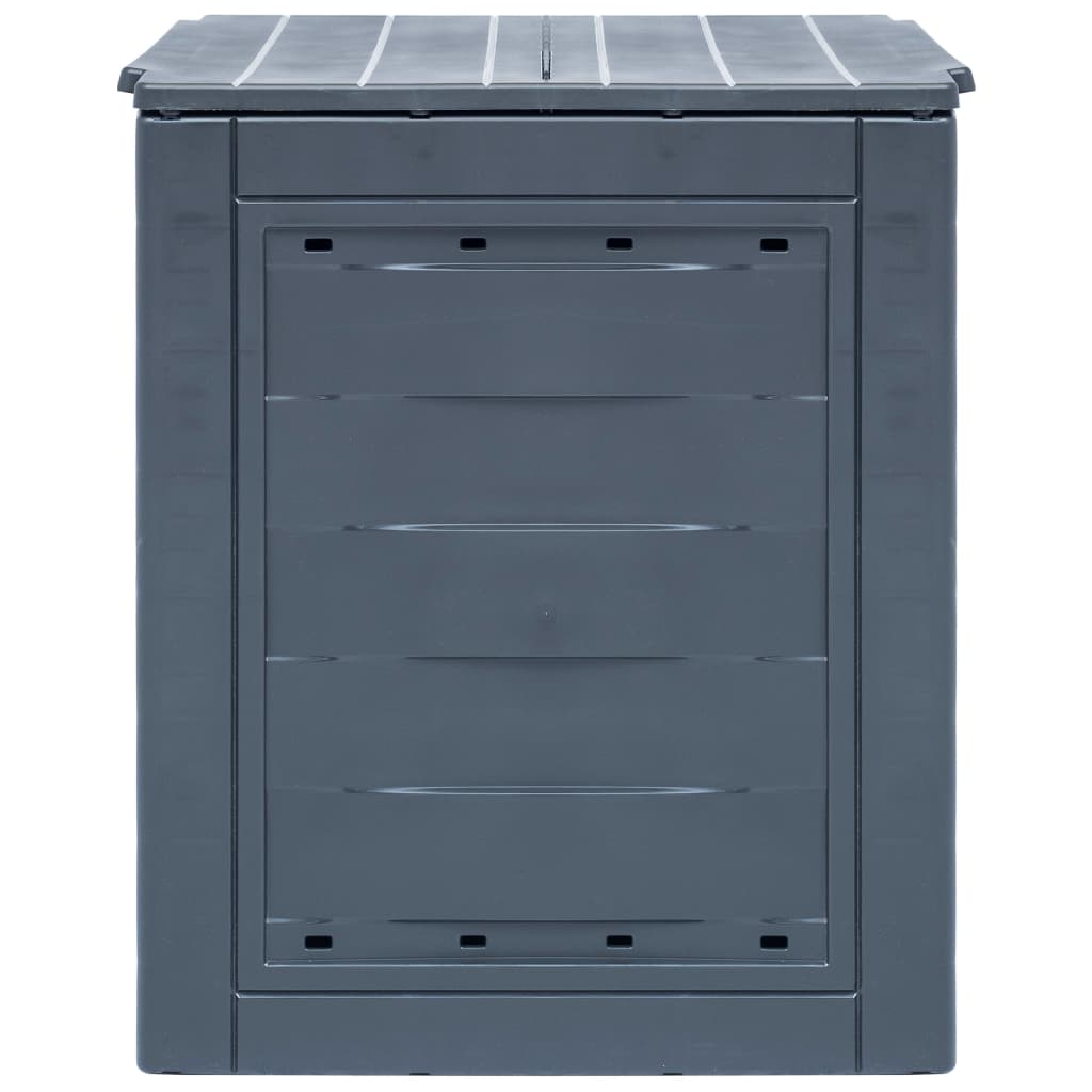 Coldons de compost Vidaxl 2 PCS 520 L 60x60x73 cm Gray