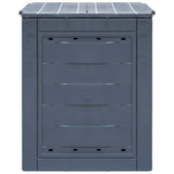 Vidaxl compostbakken 3 st 780 l 60x60x73 cm grijs