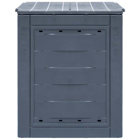 Vidaxl compostbakken 3 st 780 l 60x60x73 cm grijs