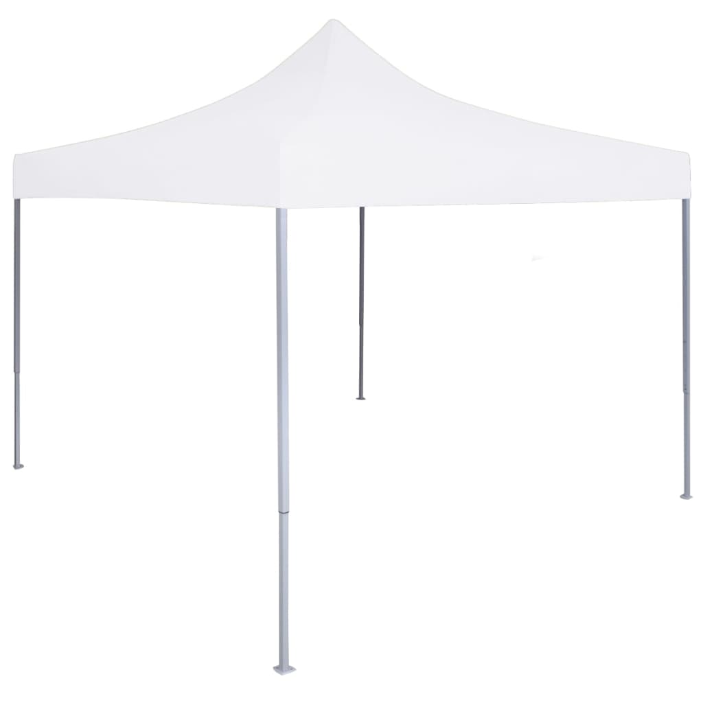 Vidaxl PartyTent sammenleggbar 3x3 m stålhvit