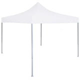 Vidaxl Partytent faltbar 3x3 m Stahlweiß