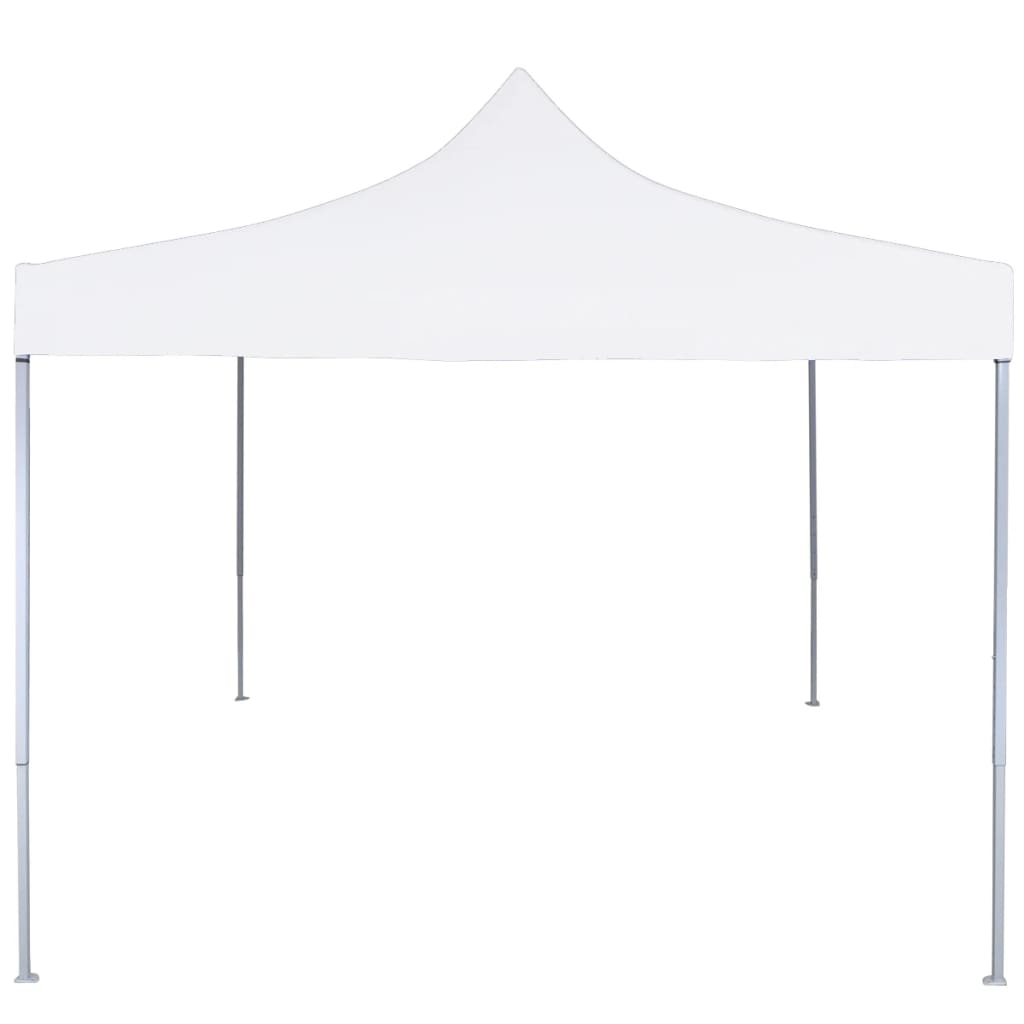 VidaXL Partytent Foldable 3x3 m Steel White