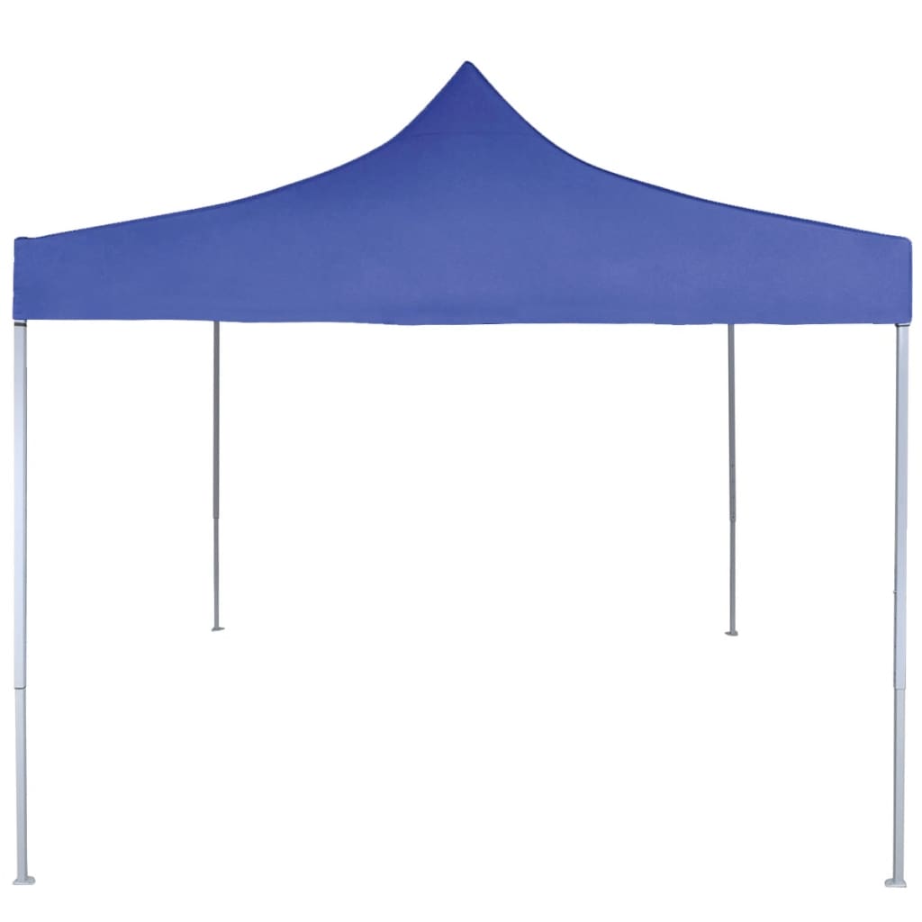 Vidaxl Partytent profesionálně skládací 2x2 m ocelová modrá