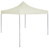 VidaXL Partytent Professionally Foldable 2x2 M Steel Crème