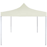 Vidaxl PartyTent Profesionalmente plegable 2x2 m de acero Crème