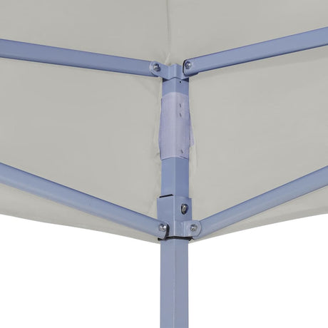 Vidaxl partytent professioneel inklapbaar 2x2 m staal crème