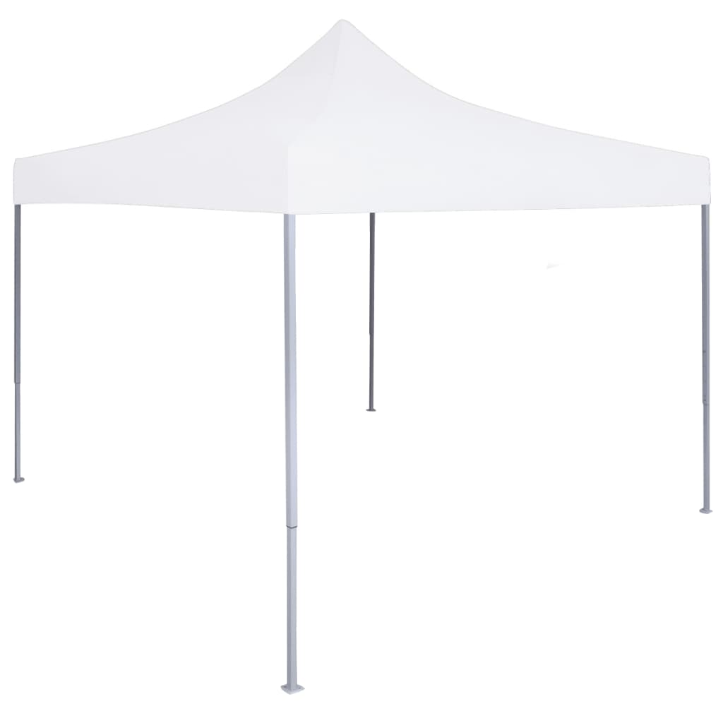 Vidaxl partyTent professionellt vikbar 2x2 m stålvit