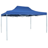 Vidaxl Partytent faltbar 3x4 m Stahlblau