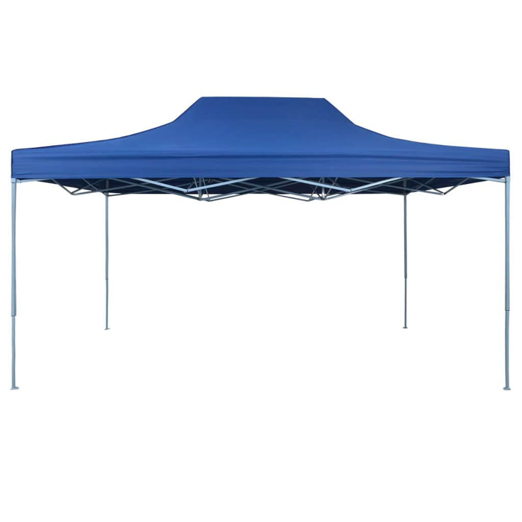 Vidaxl PartyTent pliable 3x4 m bleu en acier