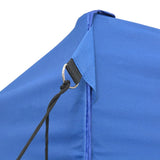 Vidaxl partytent inklapbaar 3x4 m staal blauw