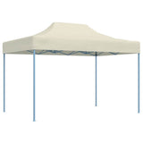 Vidaxl partytent inklapbaar 3x4 m staal crème