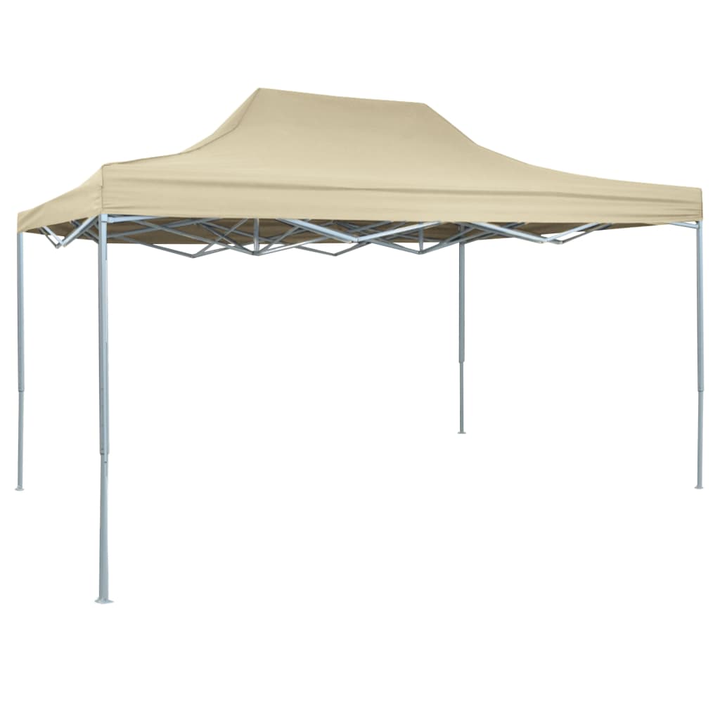 Vidaxl Partytent faltbar 3x4 m Stahlcreme