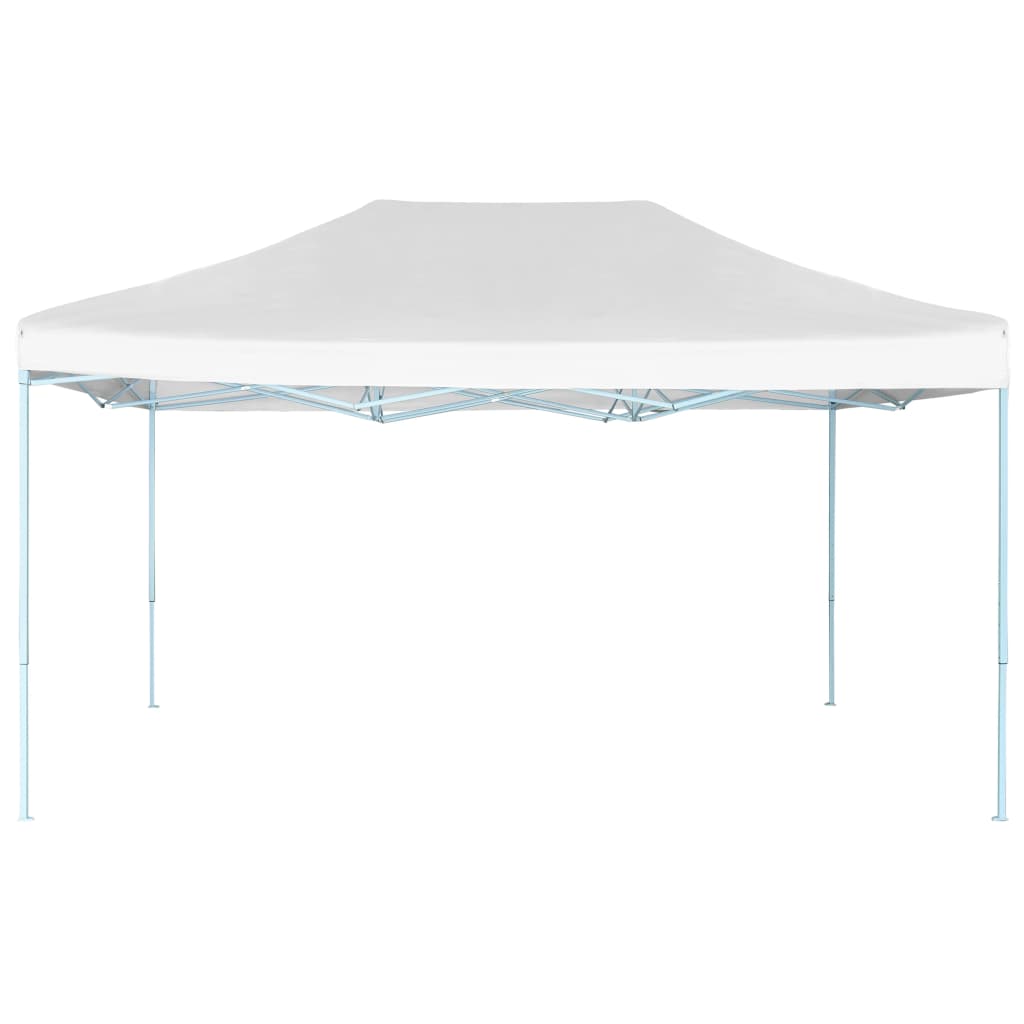 Vidaxl partytent inklapbaar 3x4 m staal wit