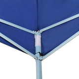 Vidaxl Arbor faltbar 5x5 m blau