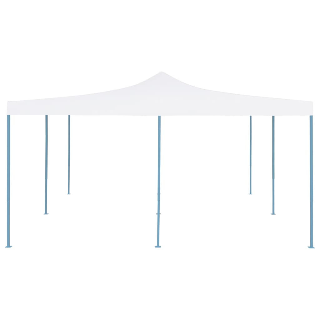 Vidaxl arbor foldable 5x5 m white