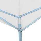 Vidaxl Arbor plegable 5x5 m blanco