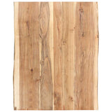 Vidaxl tafelblad 80x(50-60)x3,8 cm massief acaciahout