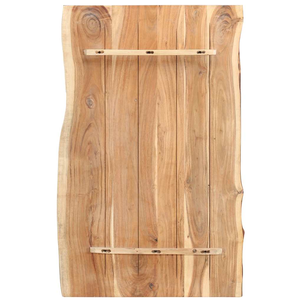 Vidaxl tafelblad 100x(50-60)x3,8 cm massief acaciahout