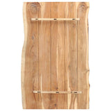 Vidaxl tafelblad 100x(50-60)x3,8 cm massief acaciahout