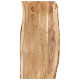 Vidaxl tafelblad 118x(50-60)x2,5 cm massief acaciahout