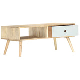 Vidaxl salontafel 90x50x40 cm massief mangohout