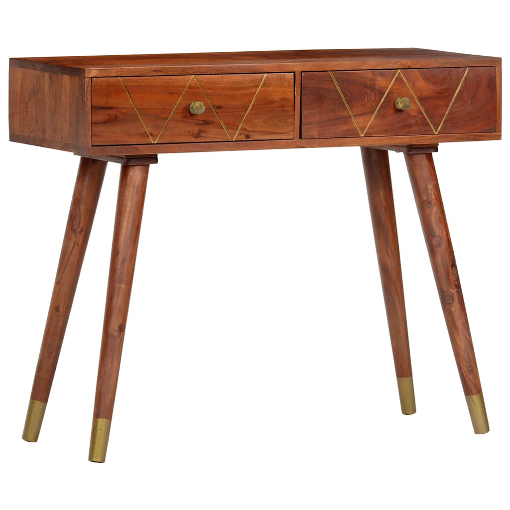 Vidaxl wandtafel 90x35x76 cm massief acaciahout