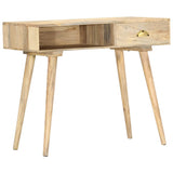 Vidaxl wandtafel 90x45x75 cm massief mangohout