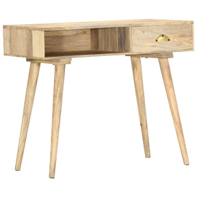 Vidaxl wandtafel 90x45x75 cm massief mangohout