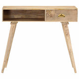 Vidaxl wandtafel 90x45x75 cm massief mangohout