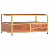 Vidaxl salontafel 90x50x40 cm massief acaciahout
