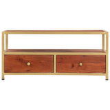 Vidaxl salontafel 90x50x40 cm massief acaciahout