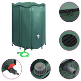 Vidaxl Rain barrel foldable with tap 1000 L