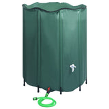 Barril de lluvia Vidaxl plegable con toque 1000 L