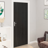 Vidaxl Door Fiies Self -adhezyjna 2 ST 210X90 CM PVC Darkhout w kolorze