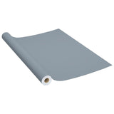 Vidaxl mobili olio autodesivo 500x90 cm pvc grigio