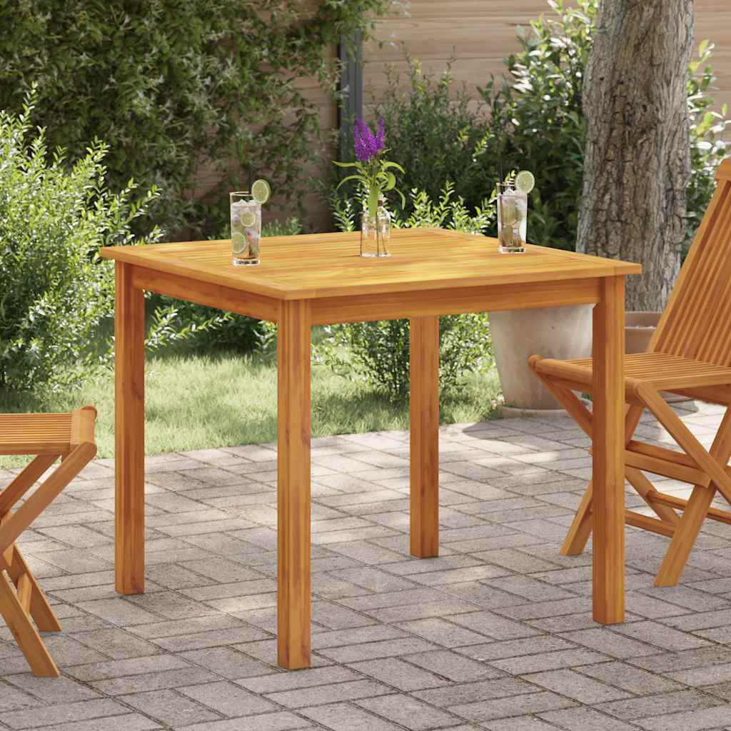 Vidaxl tuintafel 85x85x74 cm massief acaciahout