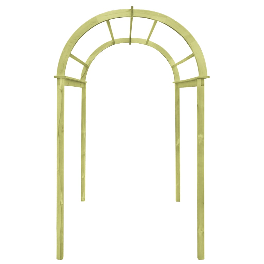 Vidaxl Garden Arch 125x150x235 cm Imprægneret fyrretræ