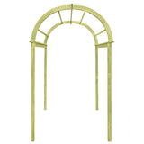 Vidaxl Garden Arch 125x150x235 cm impregnirani bor