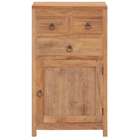 Vidaxl dressoir 50x30x90 cm massief teakhout