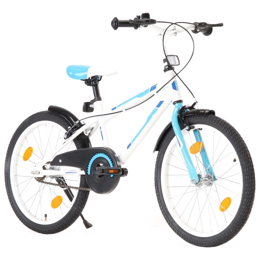 Vidaxl Bike per bambini da 20 pollici blu e bianco