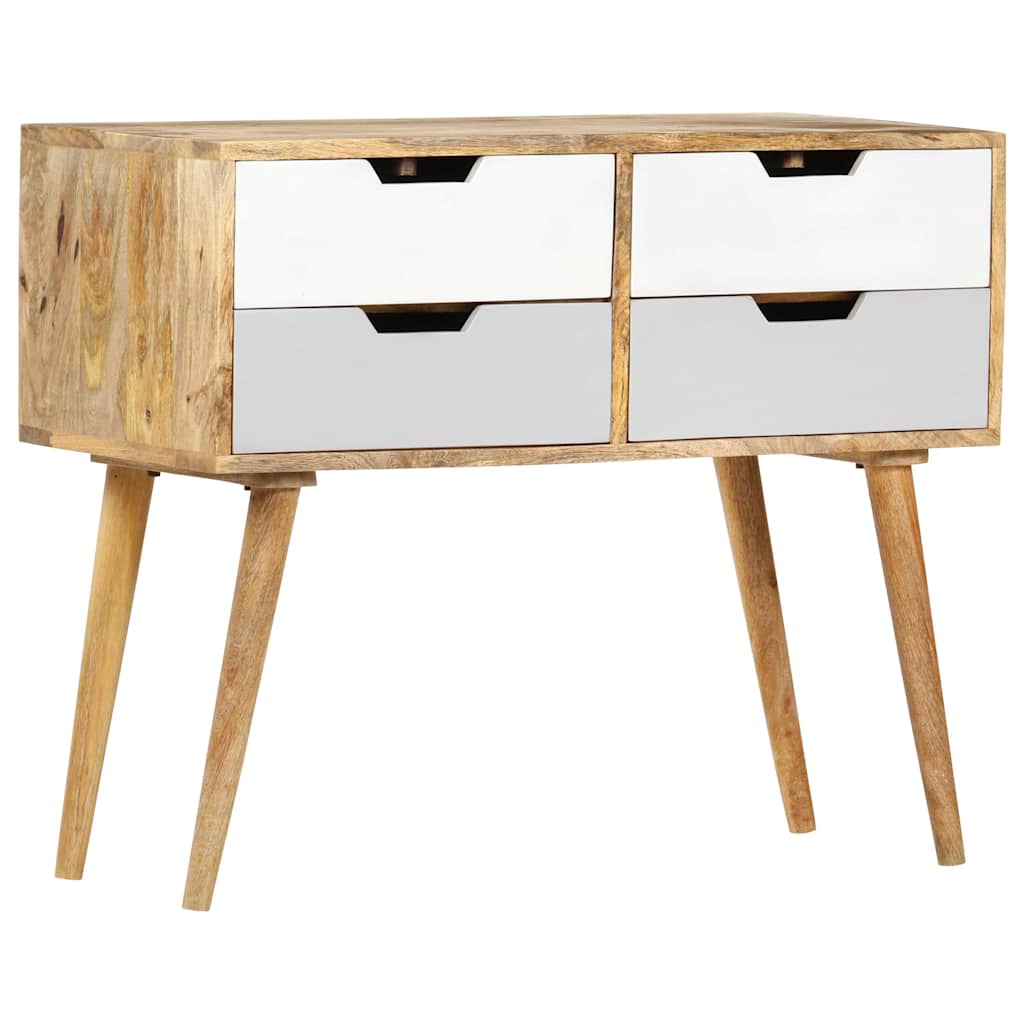 Vidaxl dressoir 85x40x71 cm massief mangohout